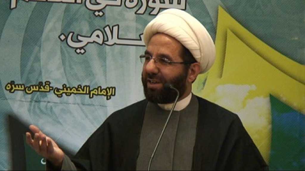 الشيخ دعموش: العدوان الأميركي على القدس فرصة حقيقية لإعادة البوصلة نحو فلسطين واستنهاض الأمة