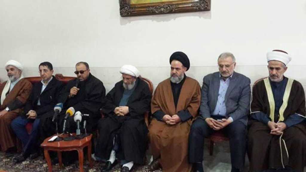 وفد من حزب الله برئاسة الشيخ محمد يزبك يجول على عدد من كنائس البقاع مهنئًا بالأعياد