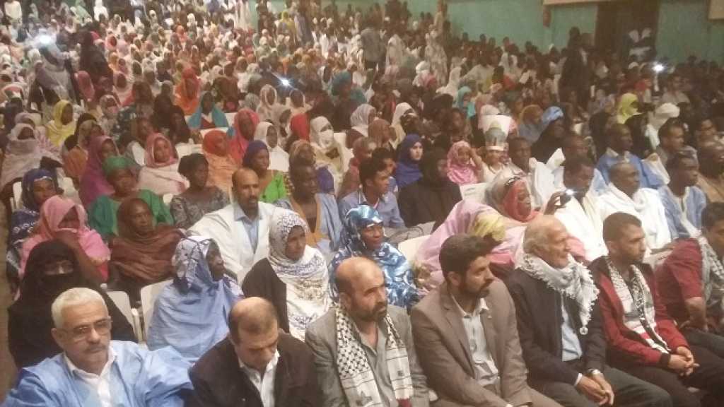  الحزب الديمقراطي الاشتراكي في موريتانيا ينظم مهرجانا لدعم القدس