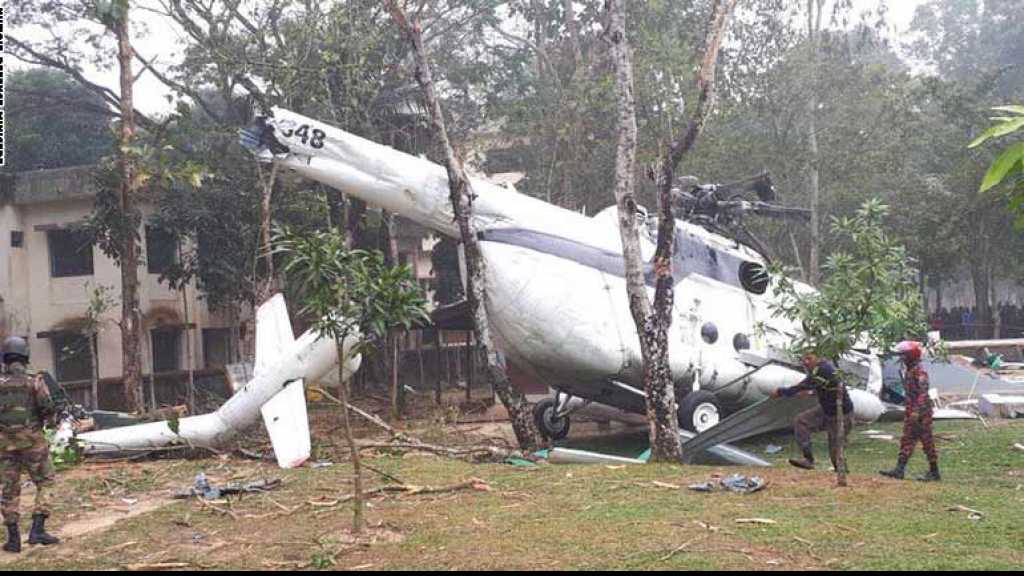 نجاة رئيس الأركان الكويتي من حادث مروحية في بنغلاديش