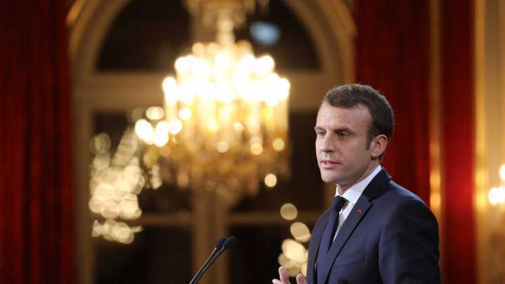 ماكرون: يجب أن نتحاور مع ممثلي الرئيس السوري بشار الأسد&nbsp;