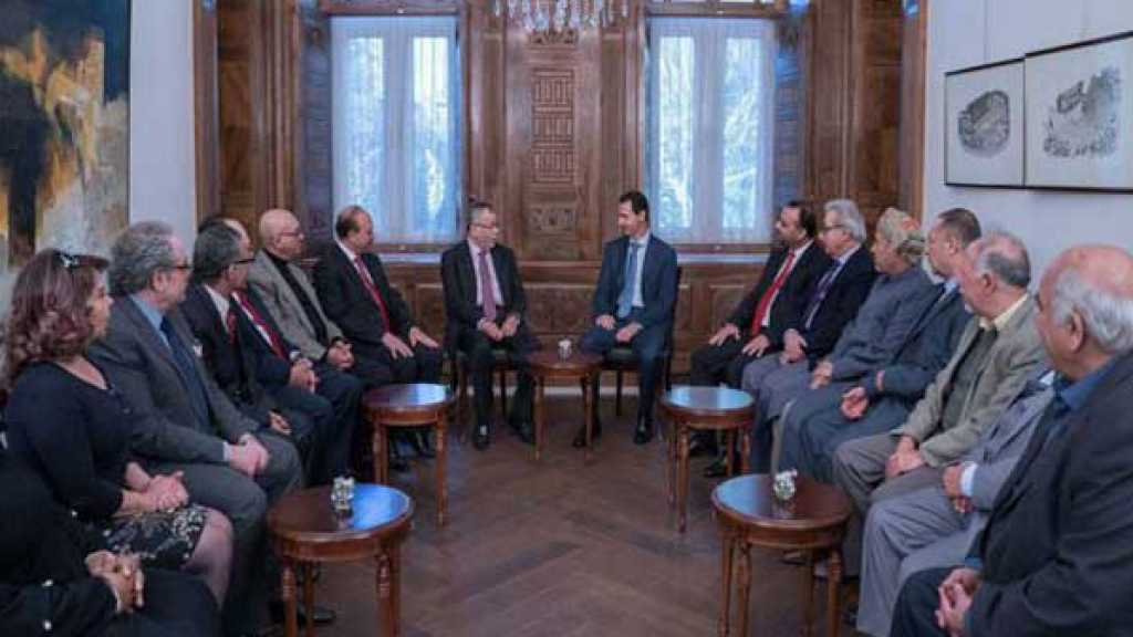 الرئيس الأسد: الفكر عامل من عوامل صمود السوريين 