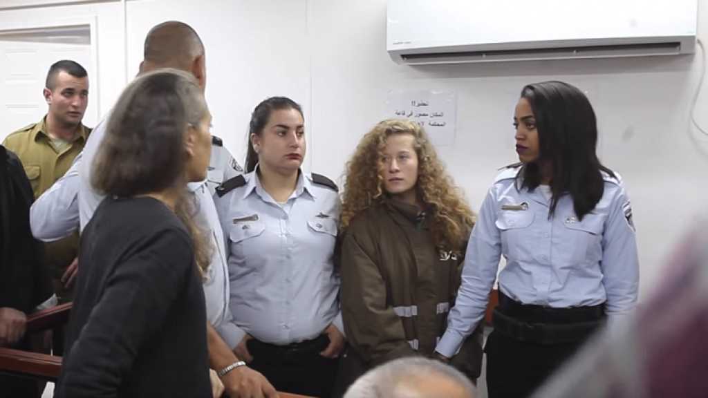 الإحتلال يمدد اعتقال الطفلة عهد التميمي لمدة يومين