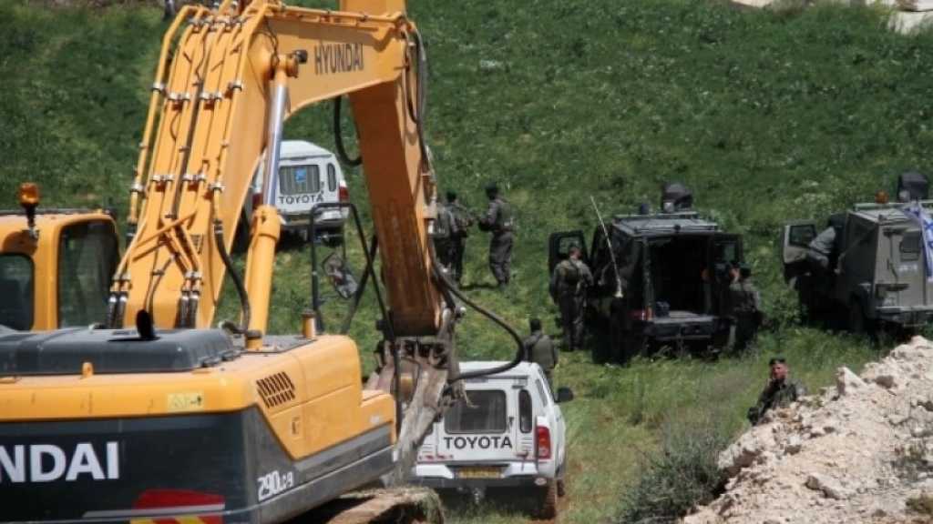 زحف استيطاني جديد غرب سلفيت.. وإخلاء أراض زراعية بالقوة في بيت لحم