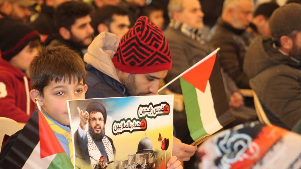 رعد خلال وقفة تضامنية مع القدس في كفررمان: القدس ستحررها سواعد المقاومين