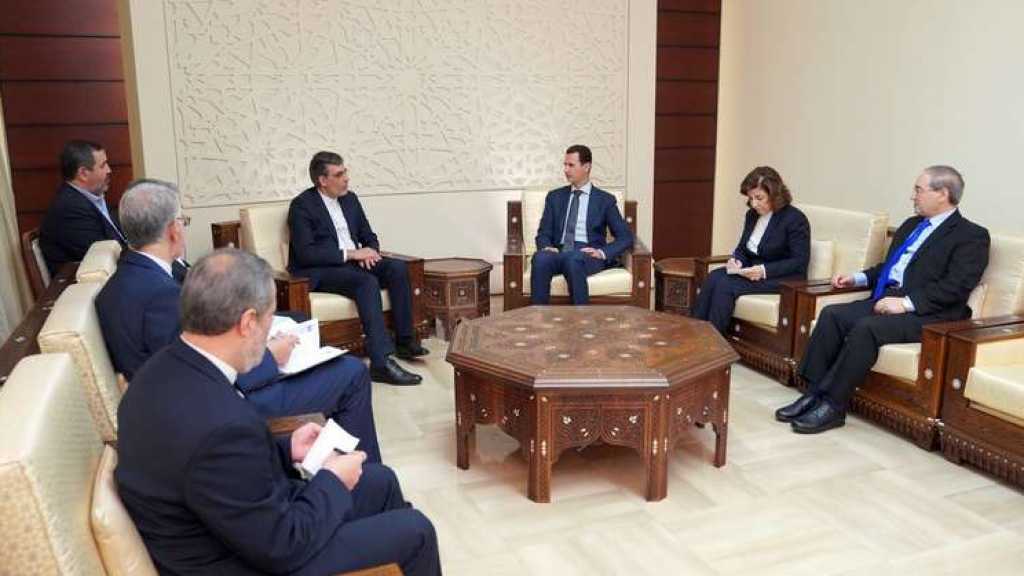 الرئيس الأسد: ماضون في نضالنا ضد الإرهاب بالتعاون مع الأصدقاء