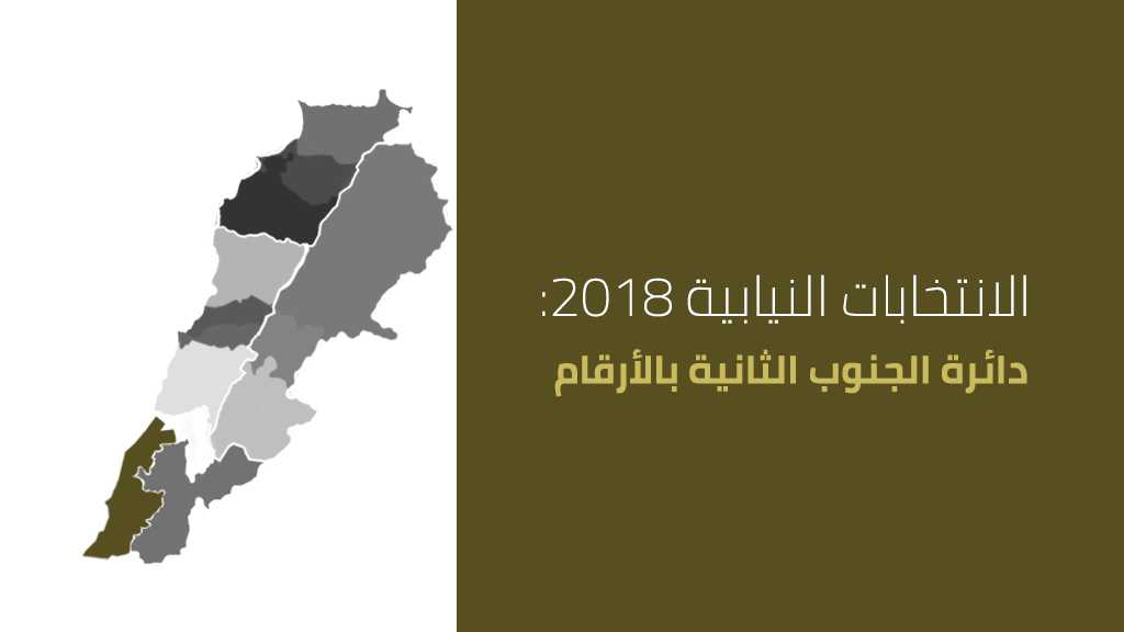 الانتخابات النيابية 2018 : دائرة الجنوب الثانية بالارقام