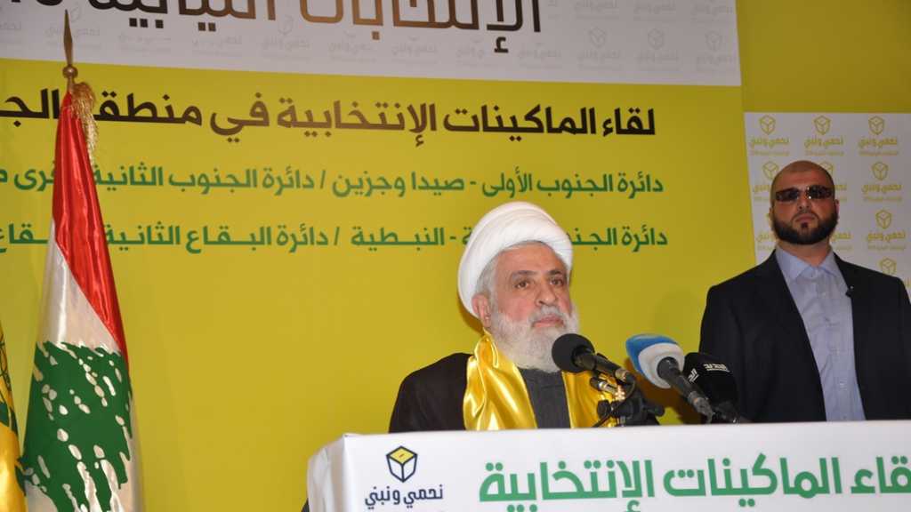 الشيخ قاسم: لبنان لم يعد لقمة سائغة وتحالفاتنا مستمرة