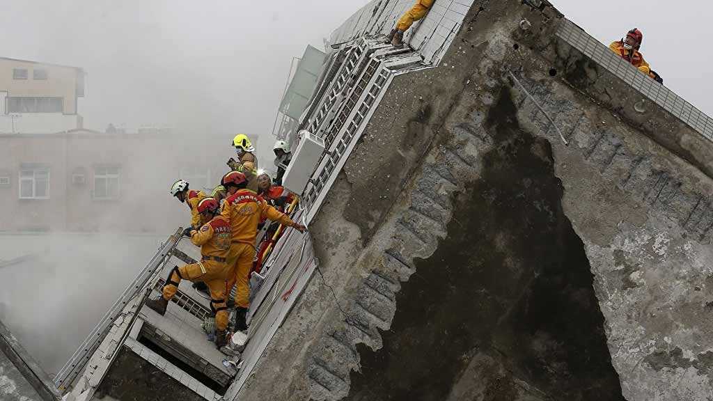 ارتفاع عدد ضحايا الزلزال في تايوان إلى 4 أشخاص والجرحى إلى 225