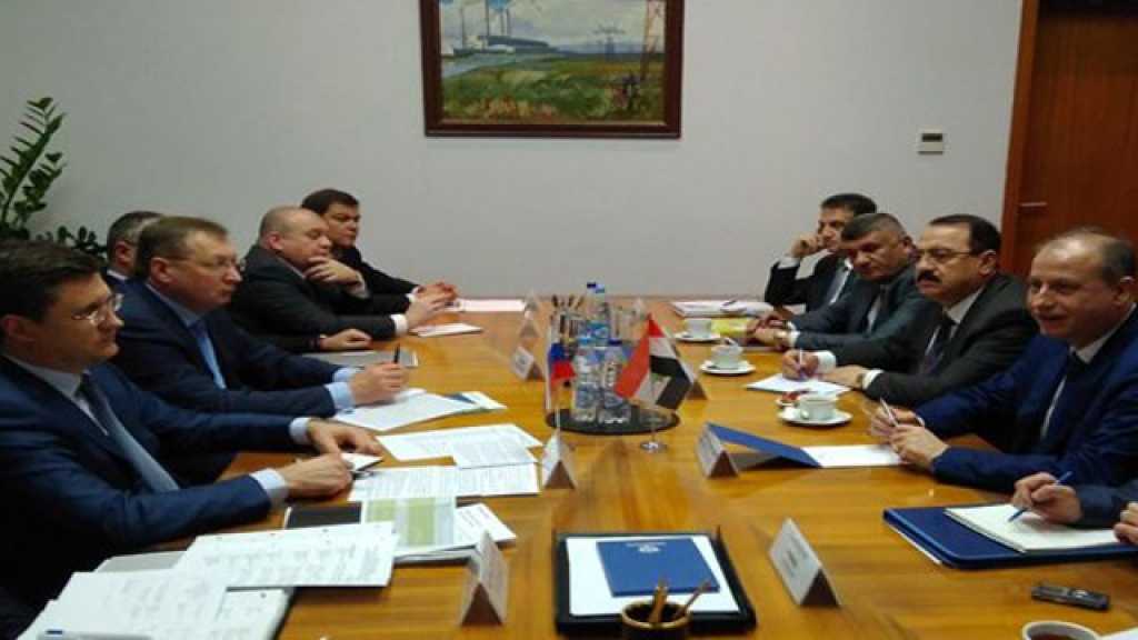 تعاون سوري روسي في مجالات الطاقة والثروة المعدنية