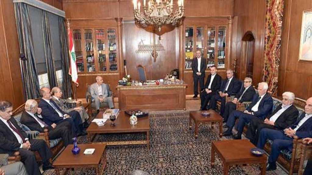 الرئيس بري : معادلة &rsquo;إسرائيل&rsquo; حول النفط والحدود مرفوضة قطعاً ولن تمر