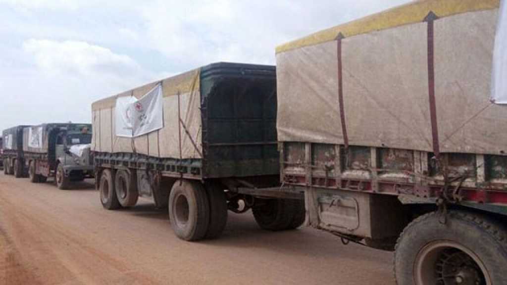 قافلة مساعدات إغاثية تدخل عفرين لمواجهة آثار عدوان النظام التركي