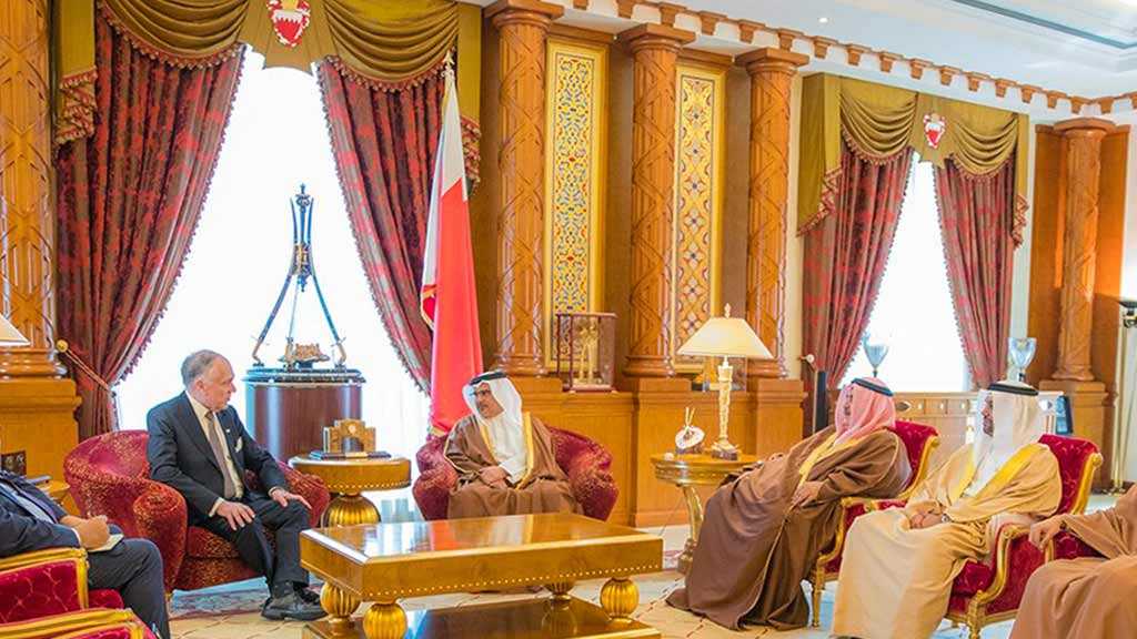 شخصية يهودية في ضيافة ولي عهد البحرين