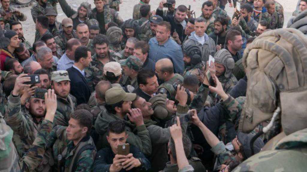  زيارة الرئيس الأسد إلى جبهات الغوطة.. رسالةٌ قوية بحتمية النصر على الإرهاب