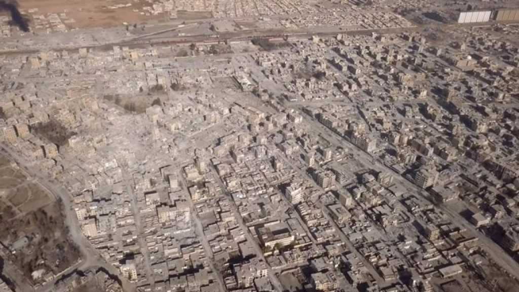 صور جوية حديثة تظهر الدمار الهائل في الرقة