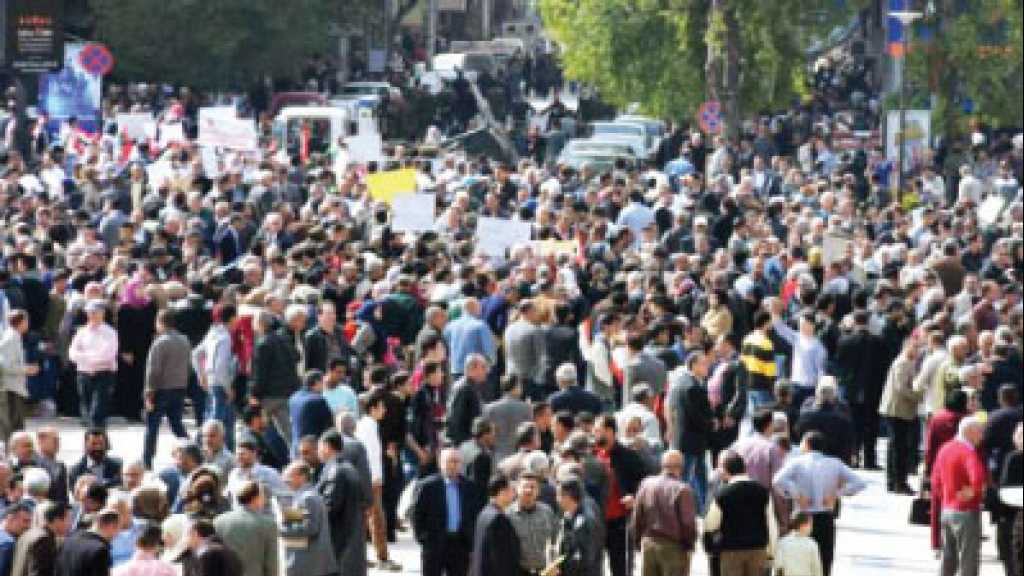  وقفة جماهيرية في حلب تندّد بالعدوان التركي على عفرين