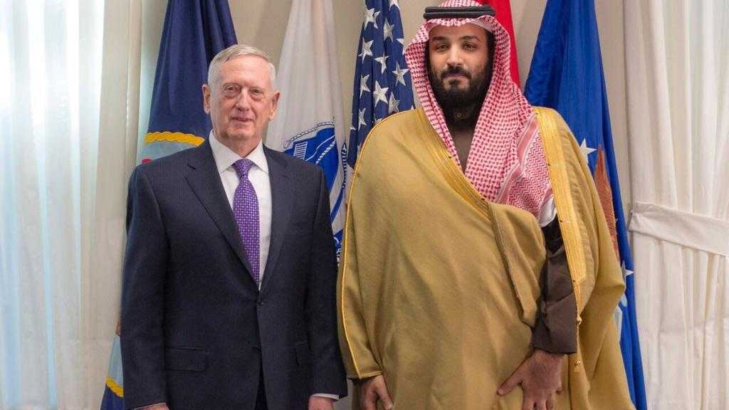 اجتماع الـ45 دقيقة بين ماتيس وابن سلمان