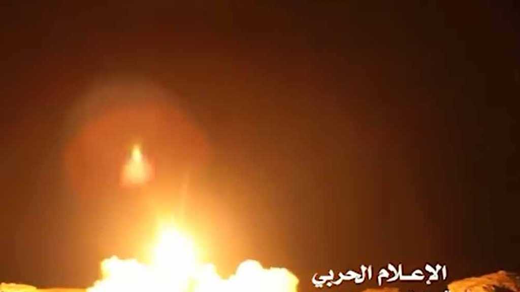 بالفيديو لحظة اطلاق دفعة من الصواريخ البالستية اليمنية على عدد من الاهداف في العمق السعودي​