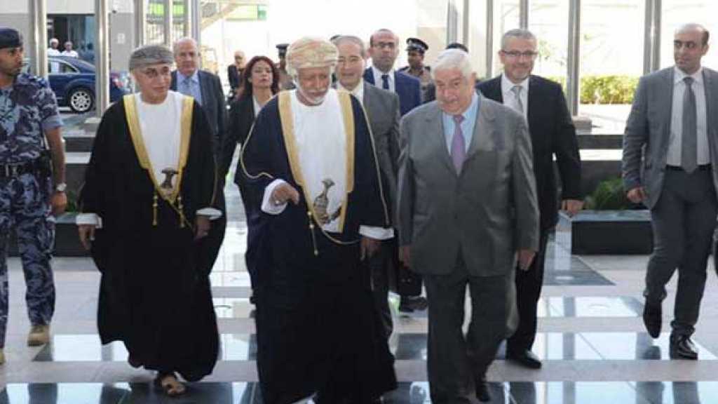 المعلم يفتتح مقرّ السفارة السورية في مسقط