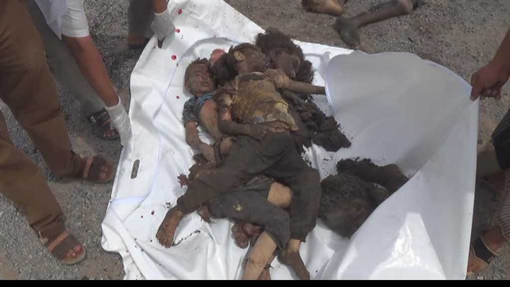  العدوان السعودي يرتكب مجزرة مروعة حصيلتها 14 شهيدًا يمنياً في مخيم النازحين في محافظة الحديدة