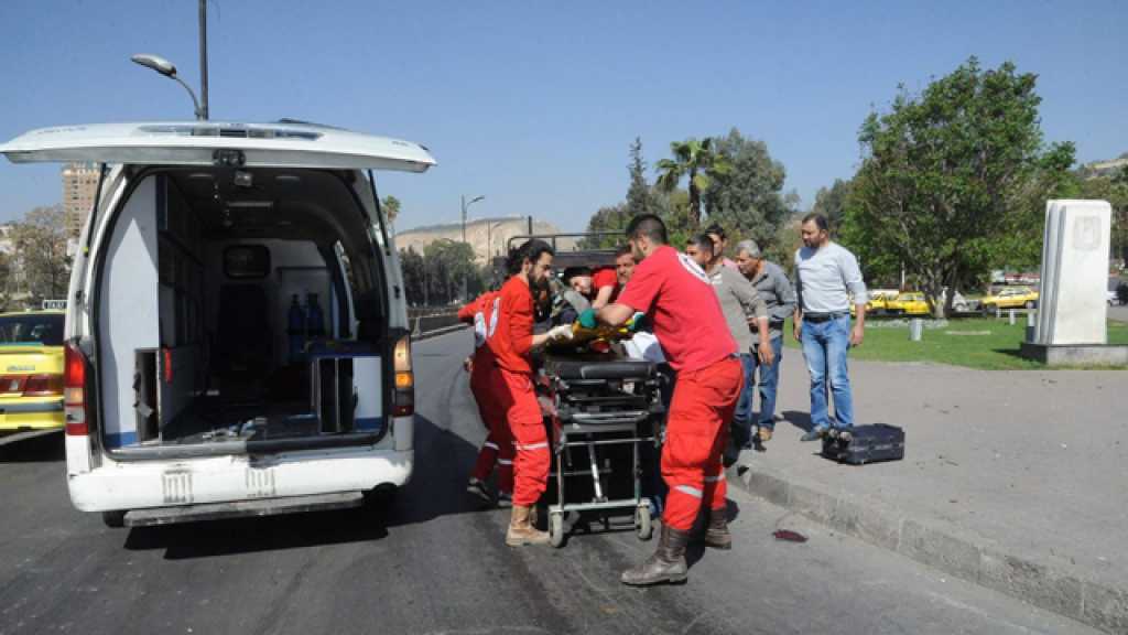 استشهاد وإصابة مدنيين في قصف صاروخي للإرهابيين على أحياء دمشق