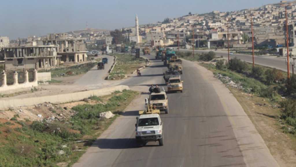 رتل عسكري تركي يدخل الأراضي السورية باتجاه مورك في حماة