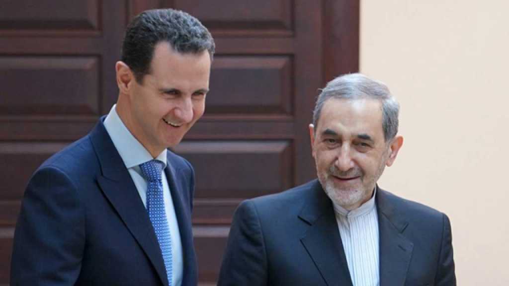 الأسد أمام ولايتي: انتصار سوريا يدفع الغرب لتغيير الأحداث