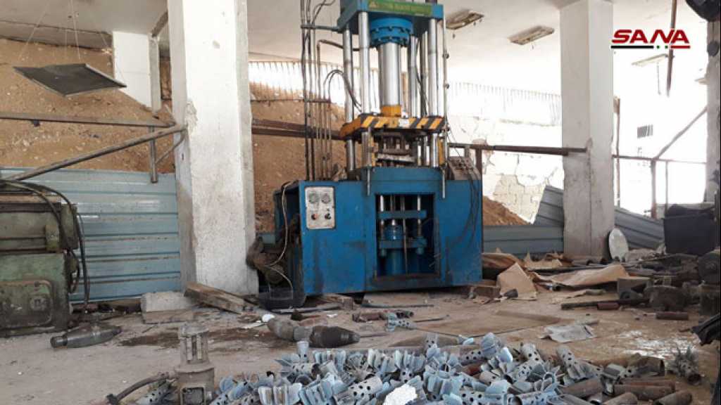 شبكة أنفاق ومعمل ضخم لتصنيع قذائف الهاون في دوما