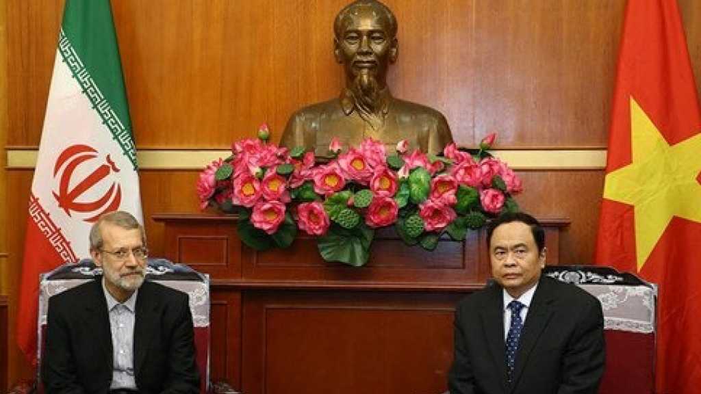  لاريجاني يدعو إلى تعزيز التعاون بين إيران وفيتنام