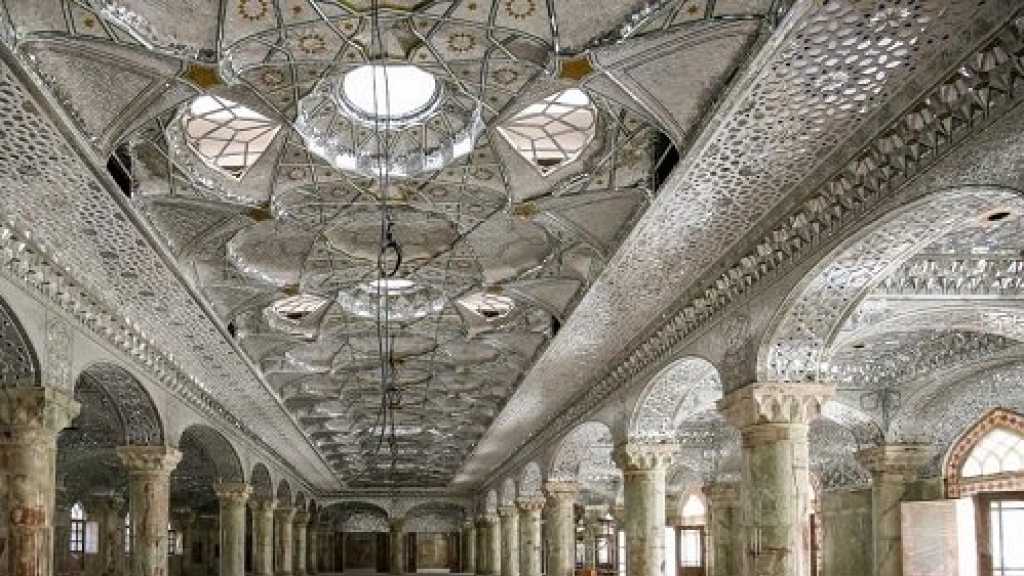 حريق في صحن السيدة الزهراء (ع) وسط النجف الأشرف