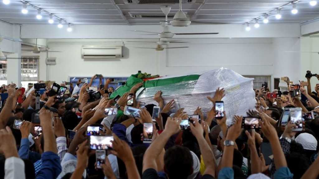 تشييع الشهيد البطش في كوالالمبور وغزة تستعد لاستقبال جثمانه