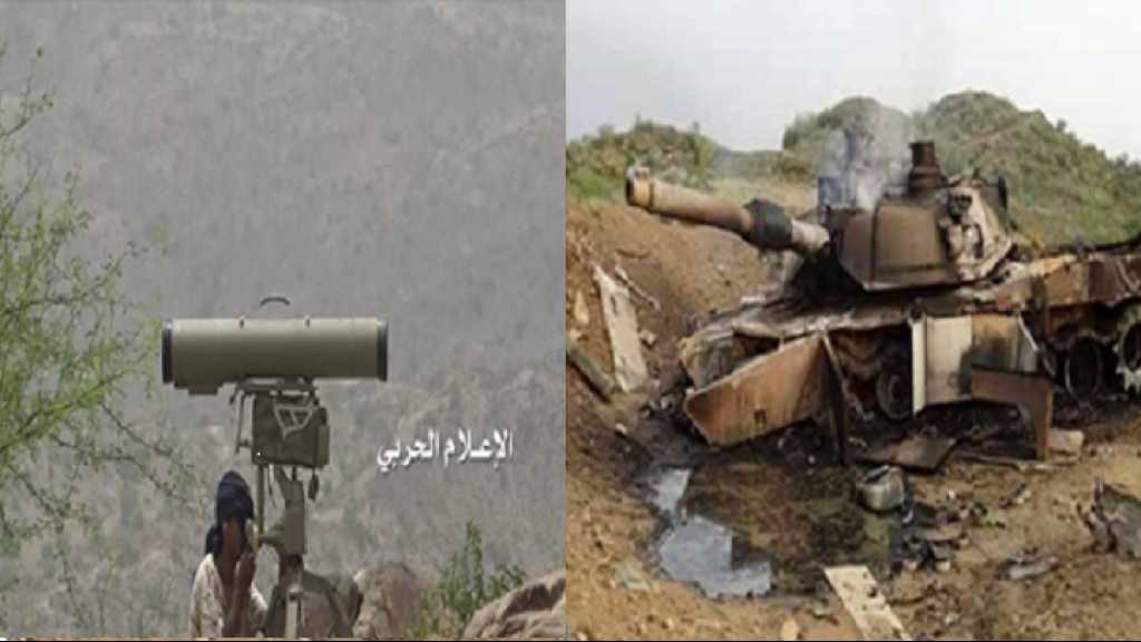 تدمير دبابتين للعدوان السعودي على اليمن في جبهة الساحل