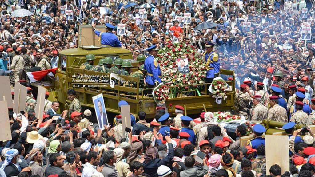 ملايين اليمنيين ودّعوا الرئيس الشهيد صالح الصماد