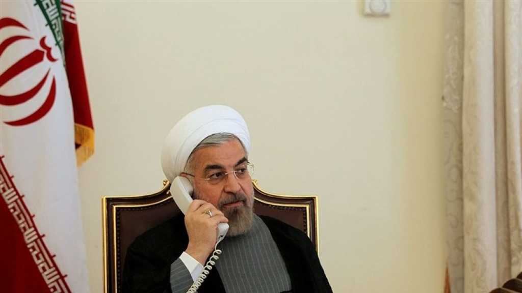 روحاني خلال اتصال هاتفي مع ماكرون: إيران ترفض أية قيود خارج التزاماتها النووية