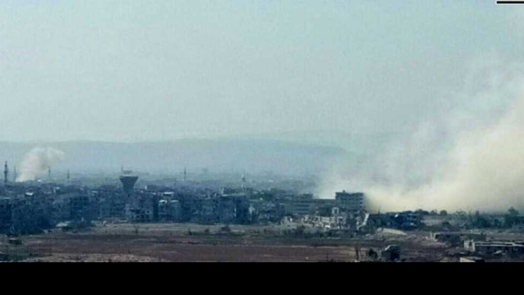 الجيش السوري يتقدم جنوب دمشق على محاور منطقة الحجر الأسود