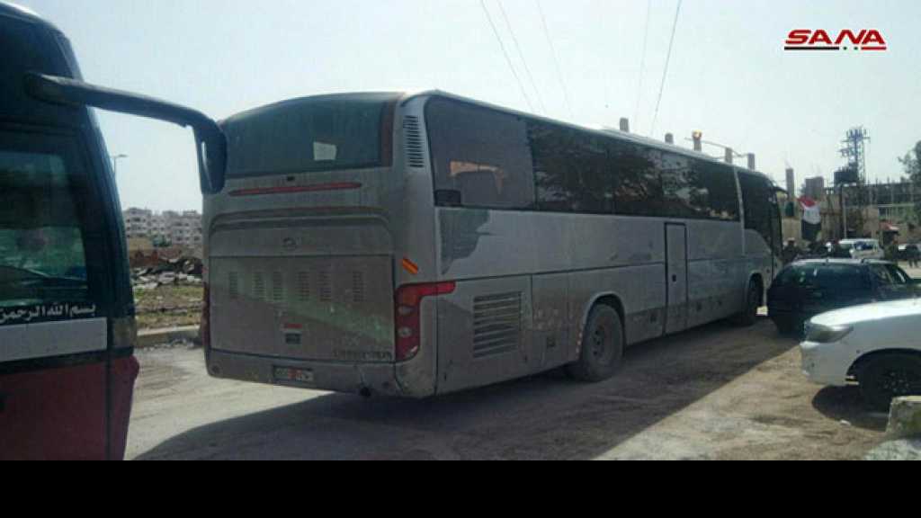  إخراج 57 حافلة تقل المئات من الإرهابيين من يلدا وبيت سحم وببيلا