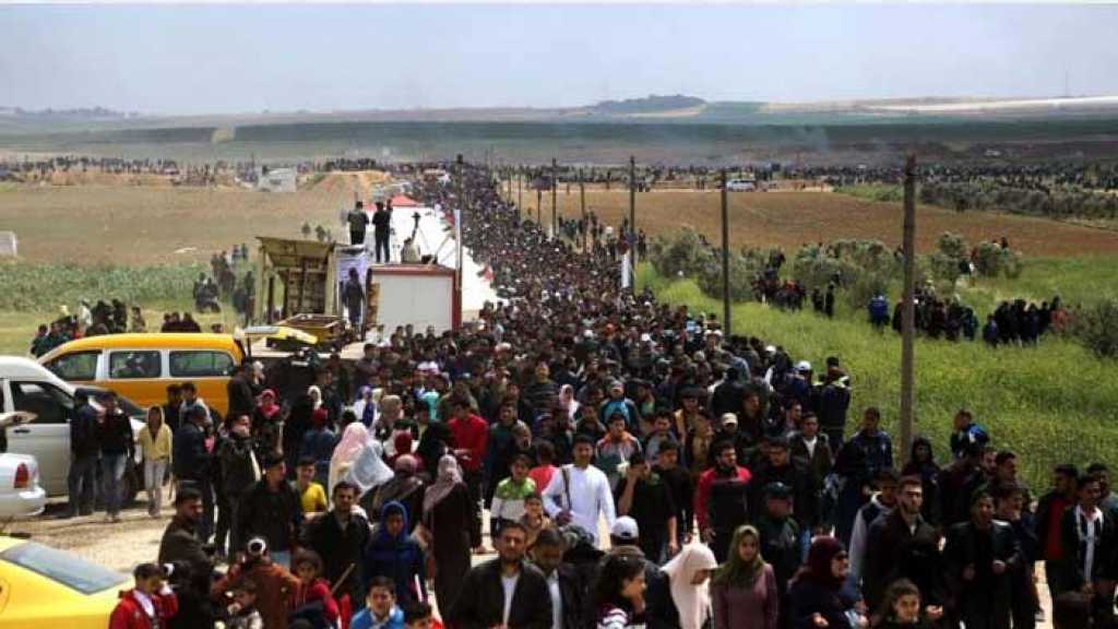 الفلسطينيون يستعدون لأكبر مسيرة في تاريخهم