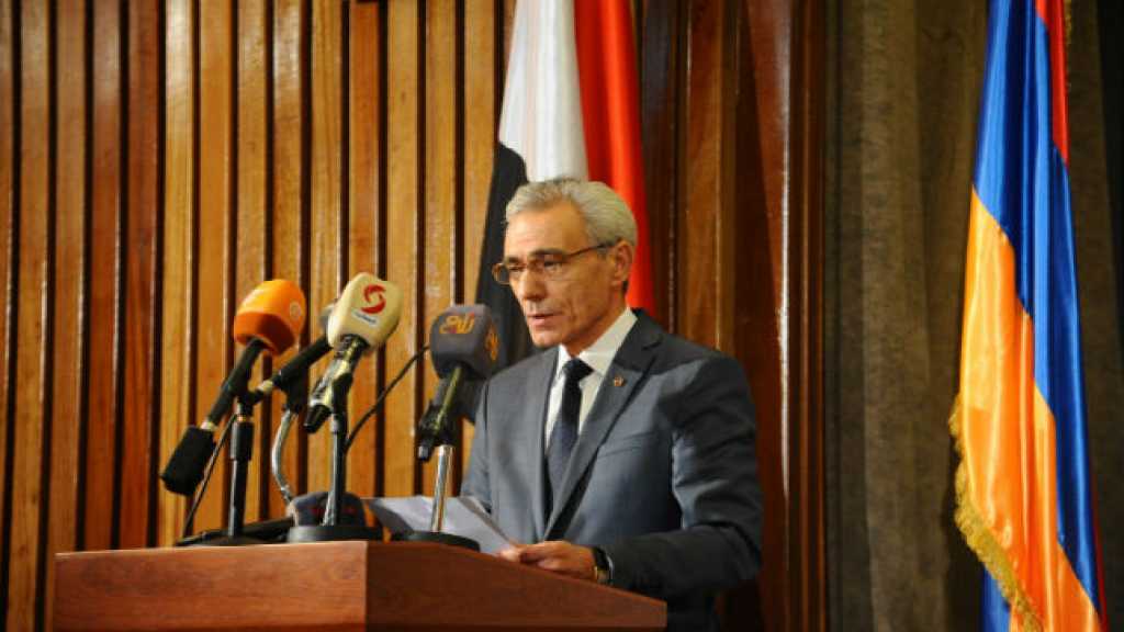  السفير الأرميني بدمشق: نقف إلى جانب سوريا
