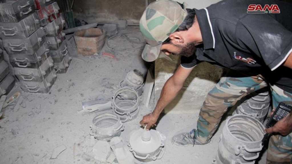 ضبط مواد كيميائية ومتفجرات في أوكار &rsquo;داعش&rsquo; جنوب دمشق
