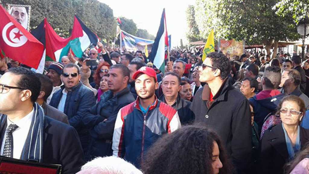 تحركات في تونس تضامناً مع فلسطين
