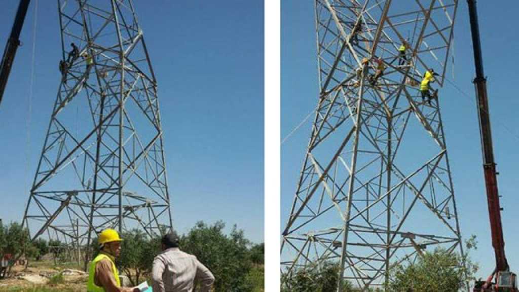  حمص: &rlm;تأهيل الشبكة الكهربائية بالحولة والتيار يعود إلى عدد من القرى