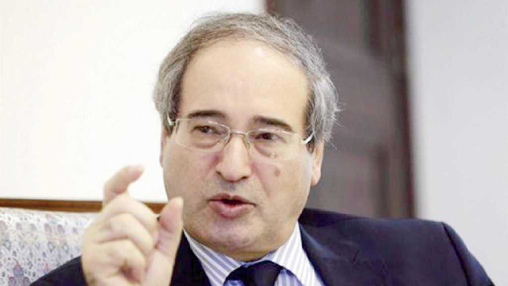 المقداد: انسحاب أو بقاء القوات الحليفة في سوريا غير قابل للنقاش