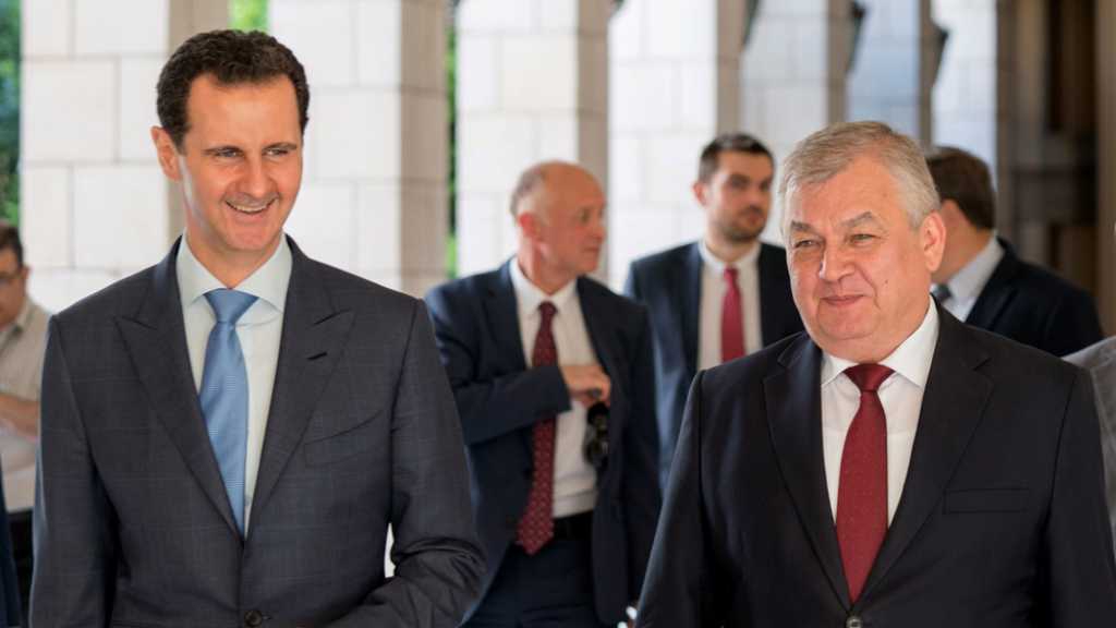 لقاء الأسد و لافرينتييف في دمشق.. استكمالٌ لمناقشات المسار السياسي في قمة سوتشي