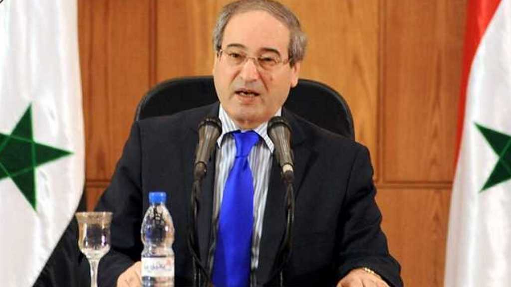 المقداد: الهجمة على سوريا بسبب دعمها للقضية الفلسطينية