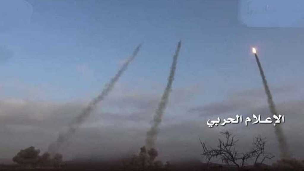 القوة الصاروخية اليمنية تقصف أهدافًا عسكرية للعدوان في الساحل الغربي