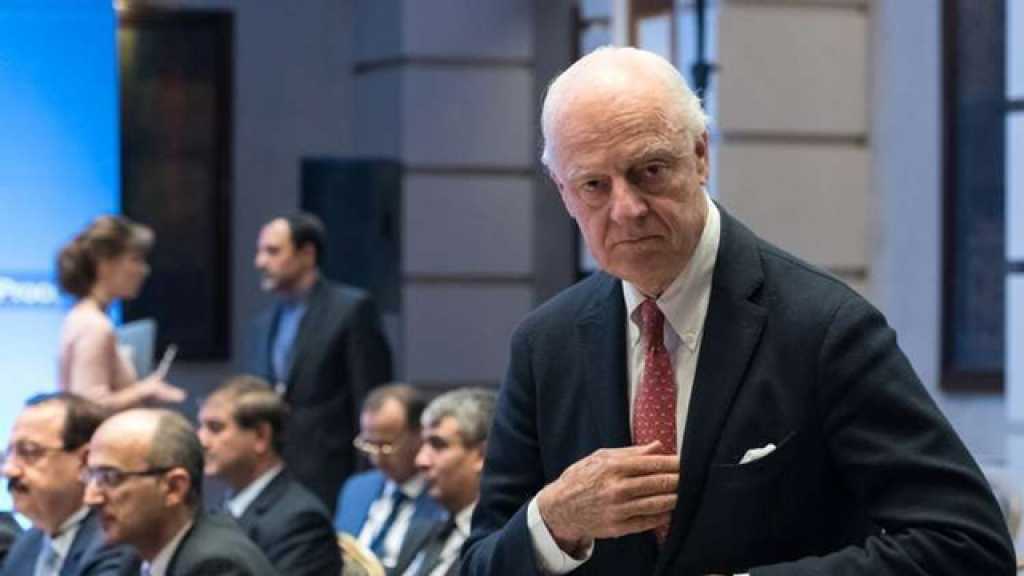 دمشق تُسَلم دي ميستورا قائمة المرشحين لـ&rsquo;لجنة مناقشة الدستور&rsquo;