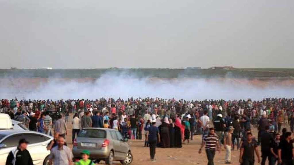 الإحتلال الإسرائيلي يطلق النار والغاز المسيل للدموع في وجه المشاركين بجمعة &rsquo;من غزة إلى حيفا&rsquo;