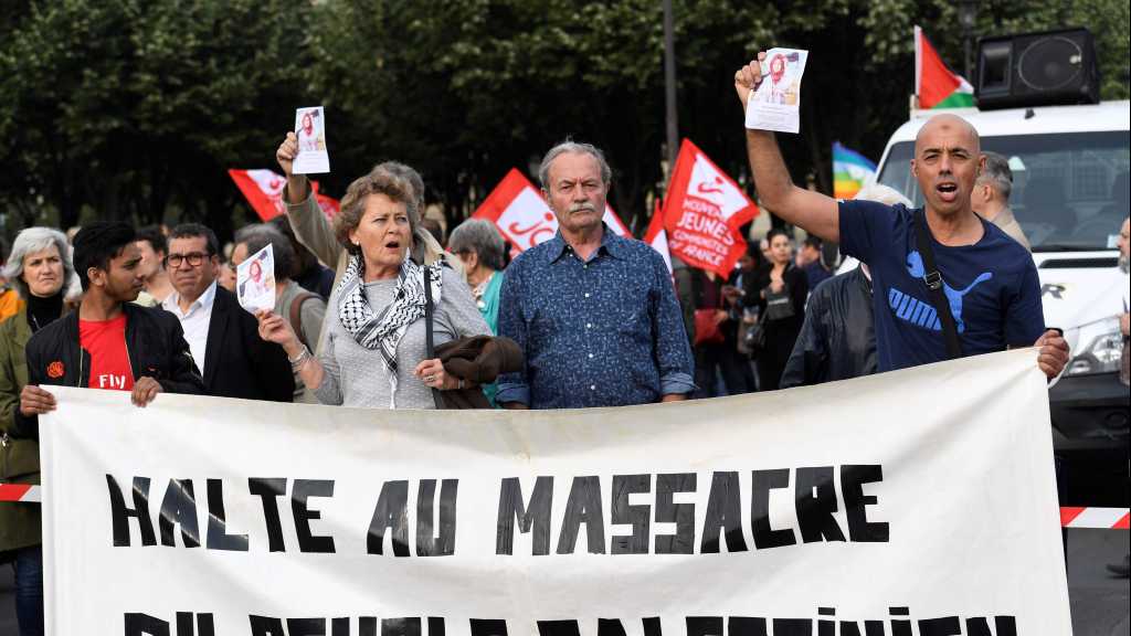 فرنسا: تظاهرات احتجاجية ضد زيارة &rsquo;مجرم الحرب&rsquo; نتنياهو إلى باريس