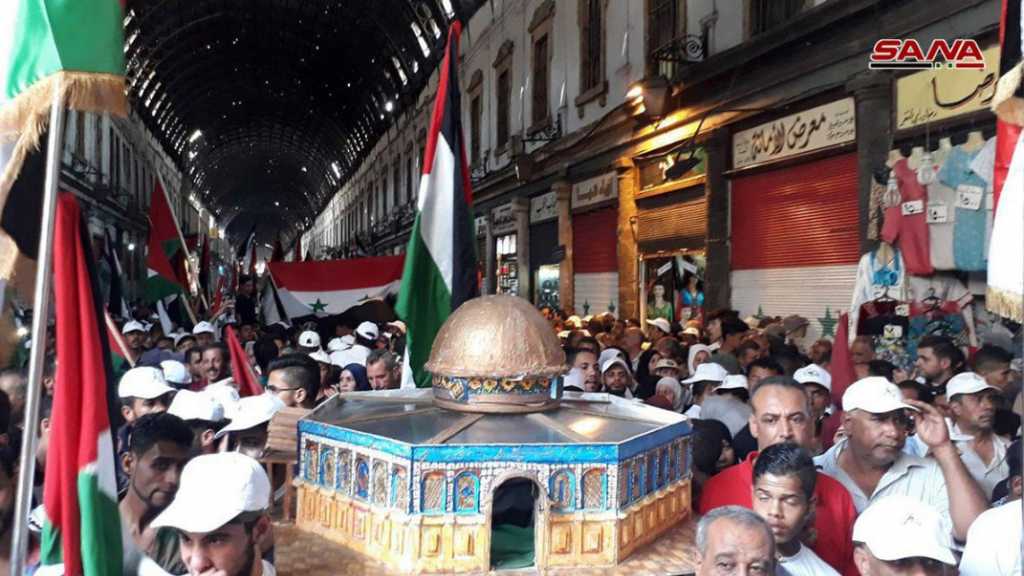 سوريا تخرج من أجل القدس في يوم القدس العالمي ـ بالصور