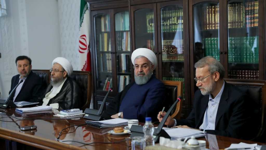 ايران بحثت مواجهة التهدیدات الامریكیة لاقتصادها